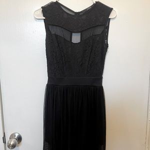 GUESS Los Angeles Black long Sleeveless Dress